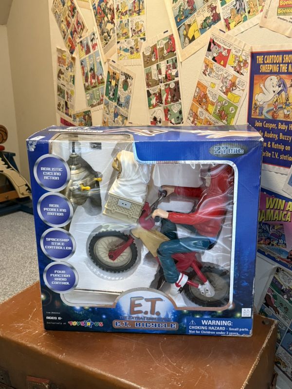 2001年 E.T 外星人 遙控車 腳踏車 單車 玩具反斗城 et the extra terrestrial 