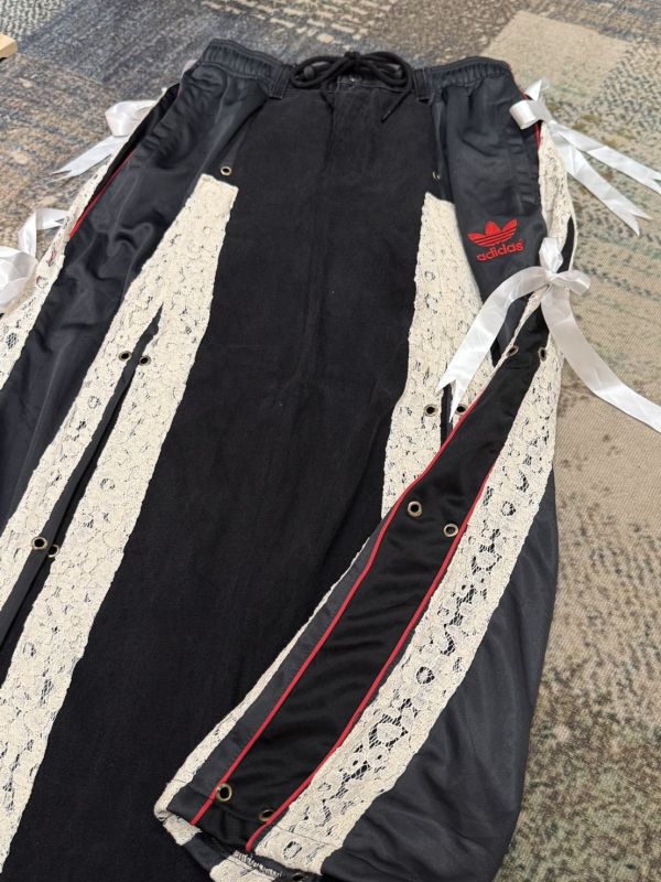 Remake 美式蕾絲拼接裙 