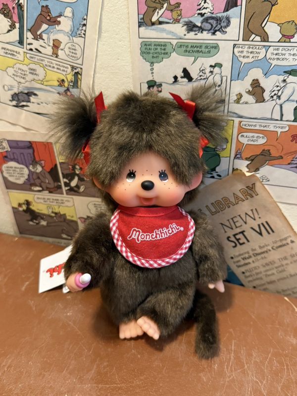 Monchhichi Premium Standard 棕色女孩 