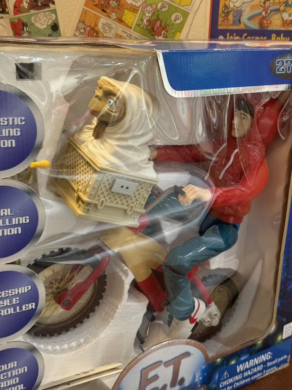 2001年 E.T 外星人 遙控車 腳踏車 單車 玩具反斗城 et the extra terrestrial 