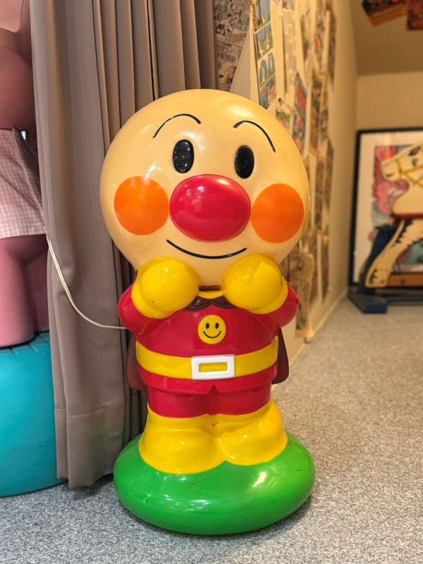 90年代老物 TOHO Anpanman character lamp  麵包超人 大型夜燈 