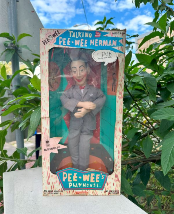 1987 年 會說話的 PeeWee Herman Doll 
