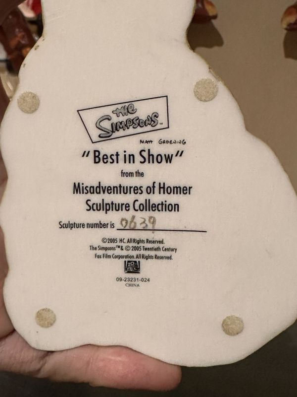2005年 The Simpson 春田市嘉年華 雕像 