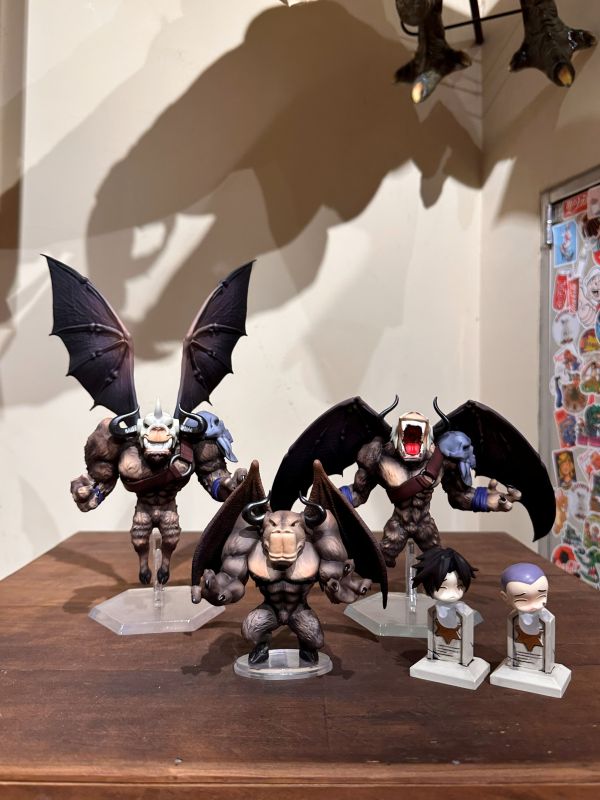 Blue Snail Studio 楓之谷 地獄巴洛古 樹酯雕像 兩隻死亡角色 