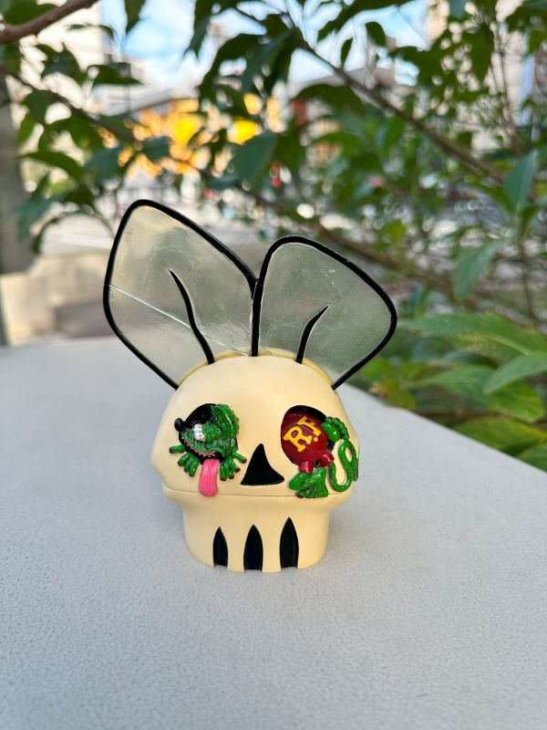 2009年 Rat Fink 骷髏煙灰缸 