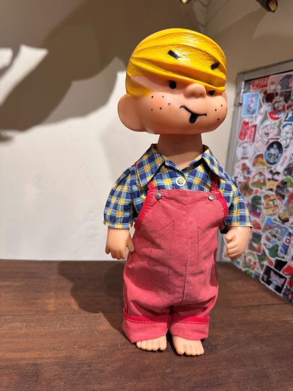 1983 年製造  淘氣阿丹 Dennis 人偶 娃娃 