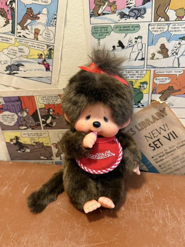 Monchhichi Premium Standard 棕色女孩 