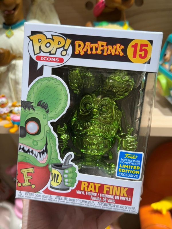 2019年 SDCC 展場限定 Funko POP 芬克鼠 RatFink 