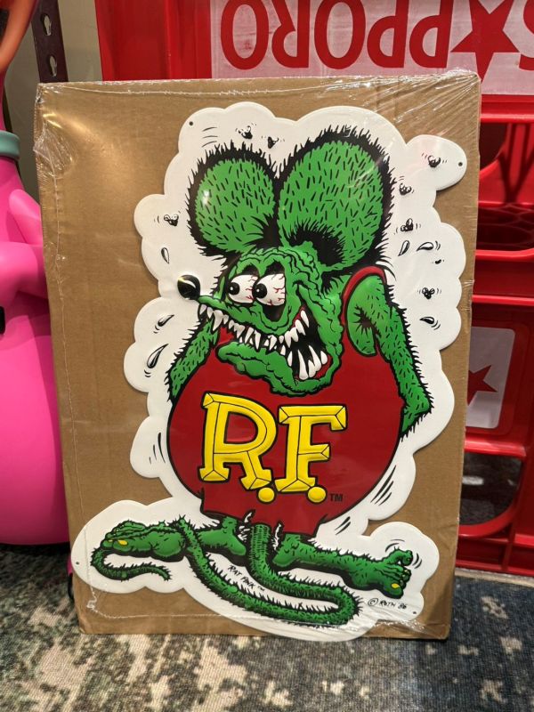 RAT FINK 芬克鼠 鐵牌 金屬掛牌 壁掛 