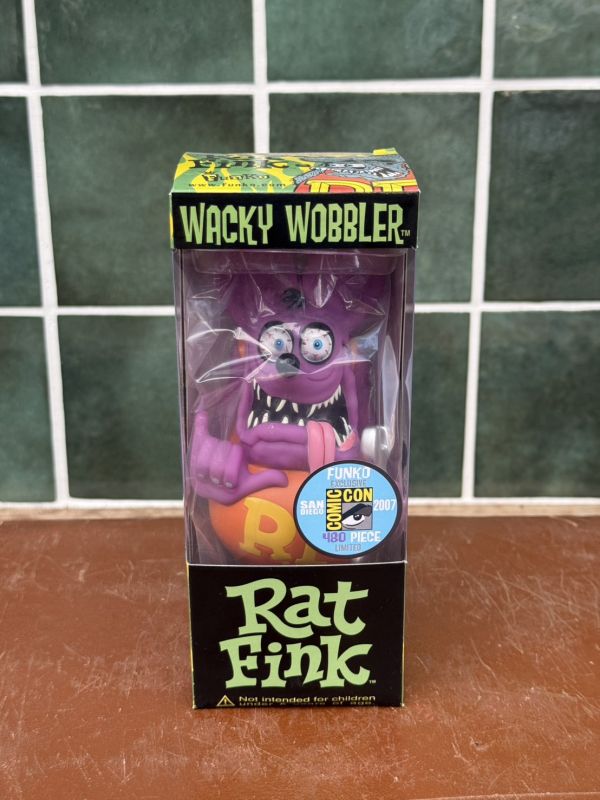 Rat Fink Funko RAT FINK老鼠芬克系列搖頭公仔 