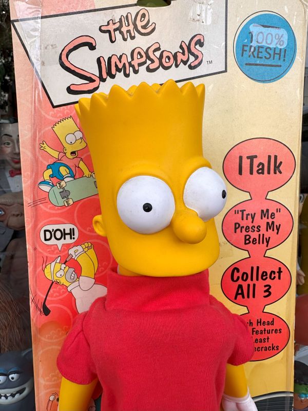 2000年 Bart Simpsons 壩子 高爾夫球頭套 