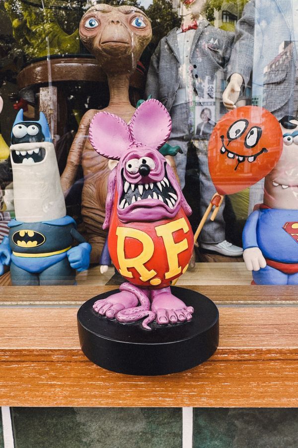 2012年 Rat Fink 芬克鼠 絕版MOONEYES 經典紫 