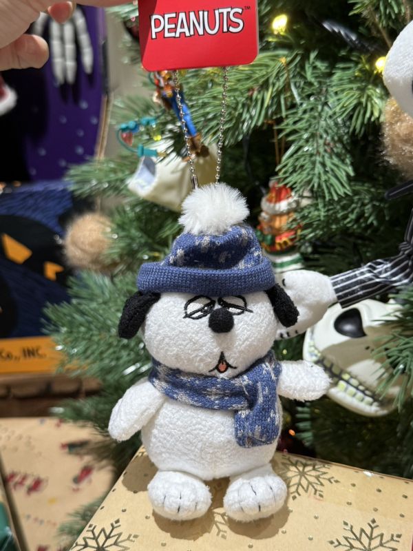 日本正版 日本 Olaf歐拉夫 / Snoopy史奴比 吊飾 