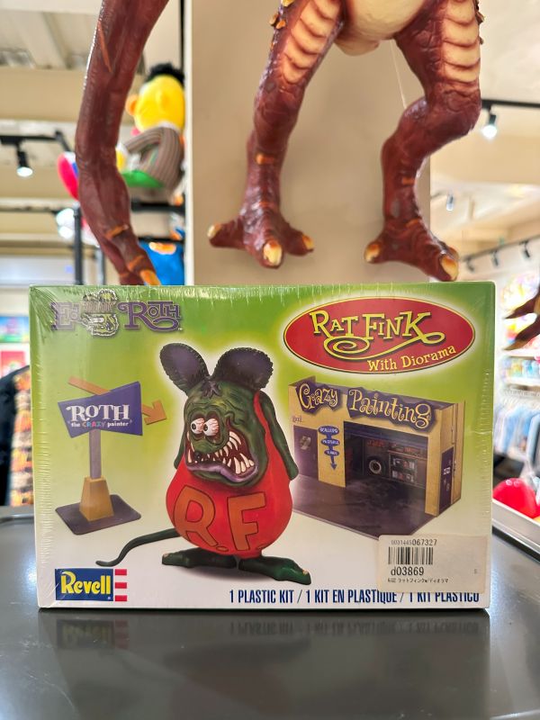 老鼠芬克Rat Fink 1/25 立體模型套件 