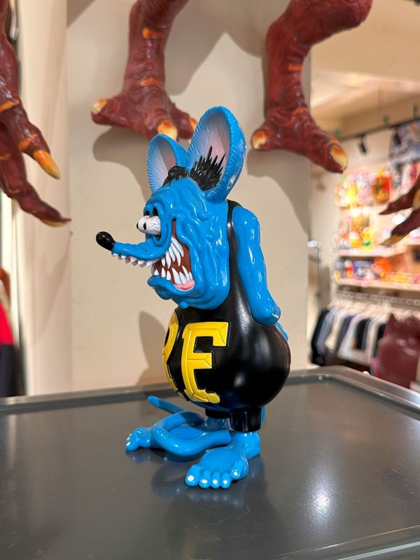 2012年 Rat fink 經典站姿軟膠系列  經典天空藍 
