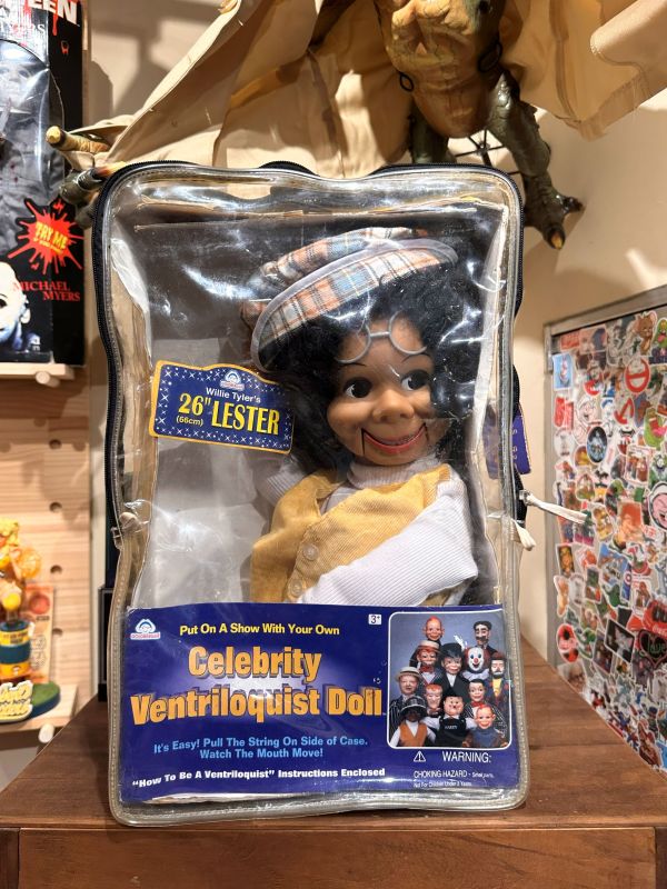 2000年 Lester Celebrity Ventriloquist Doll 驚悚腹語娃娃 