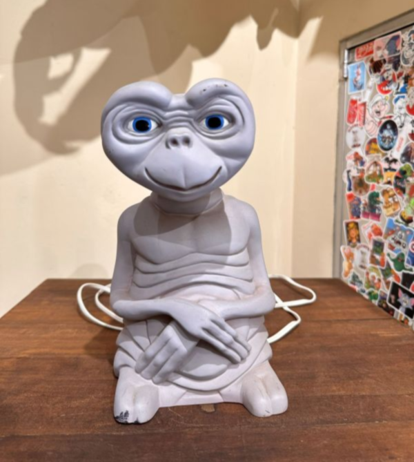 1992年 E.T. 外星人 中型 直立式檯燈 美國史匹柏電影 西部片 