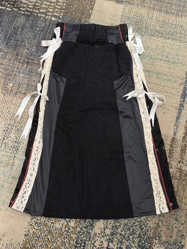 Remake 美式蕾絲拼接裙 