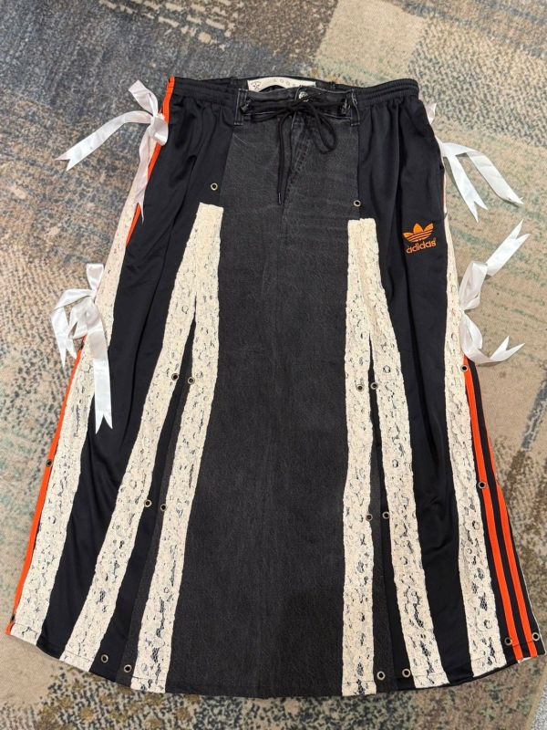 Remake 美式蕾絲拼接裙 