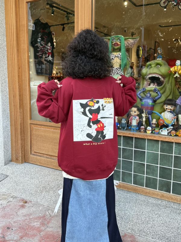 自訂款-Holy cat 大學T 