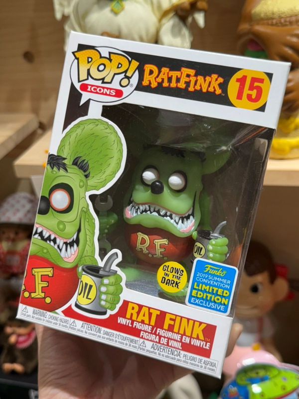 2019年 SDCC 展場限定 Funko POP 芬克鼠 RatFink 