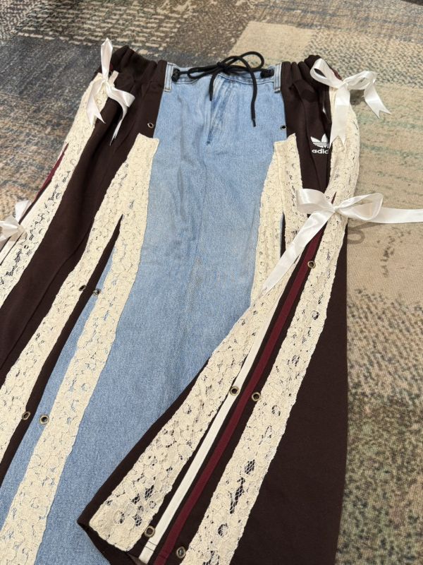 Remake 美式蕾絲拼接裙 