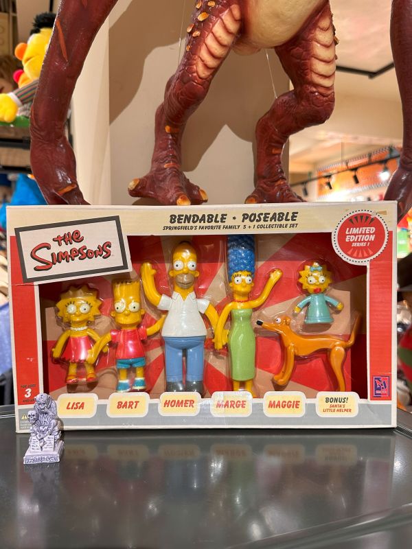 2002年 The Simpsons 辛普森家庭 鐵絲人場景組 