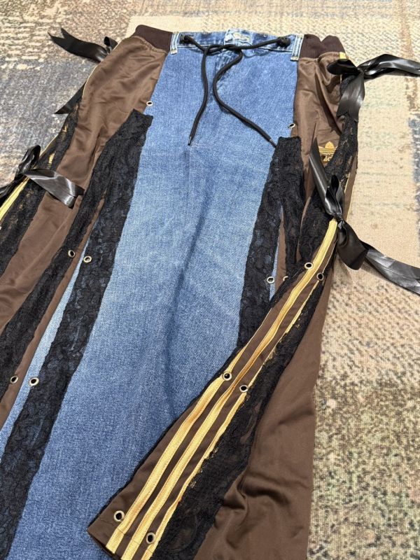 Remake 美式蕾絲拼接裙 