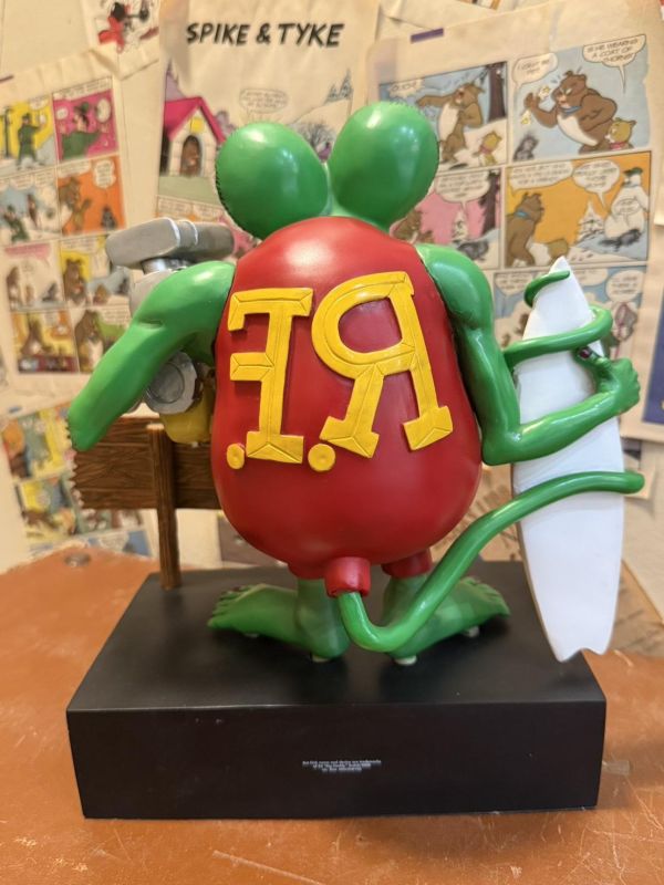 2006 RAT FINK Surf all Day Race all night RF雕像 滑板比賽 