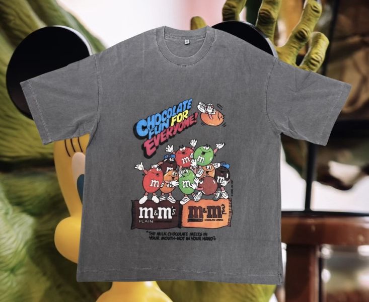 童年卡通系列 WW巧克力 純棉T-shirts 