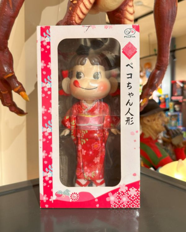 65週年 FUJIYA 不二家PEKO 和服牛奶妹 