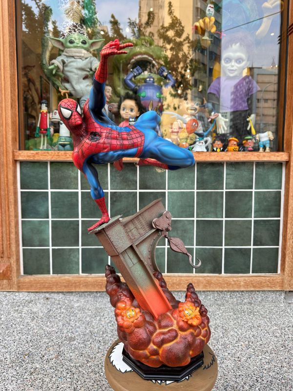 美國大廠Sideshow 推出The Amazing Spider-Man 蜘蛛人 雕像 