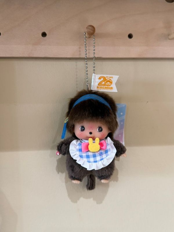 日本 正版 Monchhichi 夢奇奇Idol偶像baby 吊飾鑰匙圈 