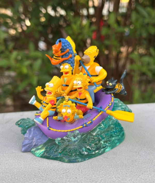 2004年The Simpsons 辛普森家庭 - 家庭度假 - 激流勇進 雕像 