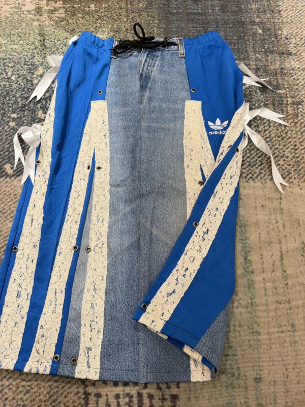 Remake 美式蕾絲拼接裙 