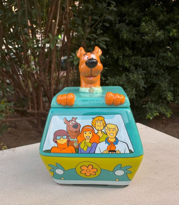 2023年 Scooby-Doo Mini Treat Jar 史酷比陶瓷糖果罐 