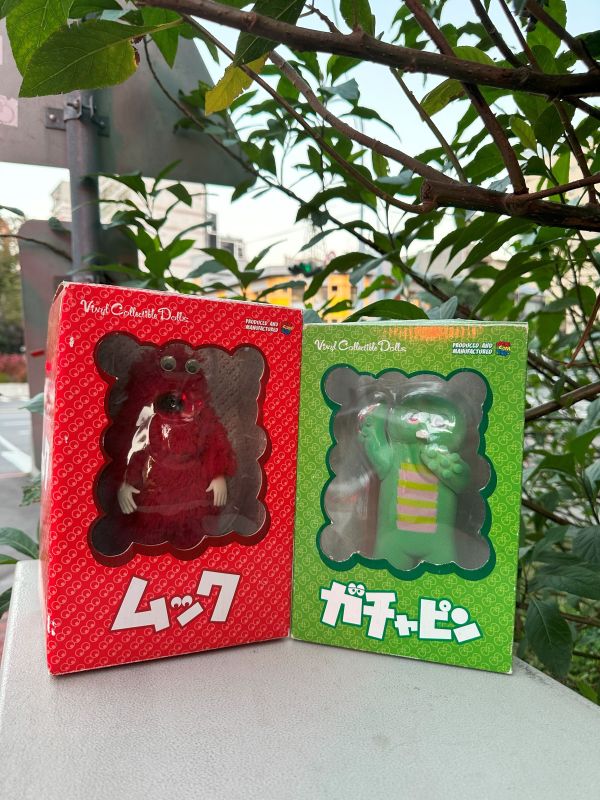 MEDICOM VCD ガチャピン & ムック VINYL 富士電視台 