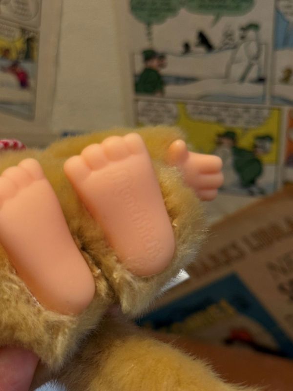 Monchhichi モンチッチ 金毛 娃娃 