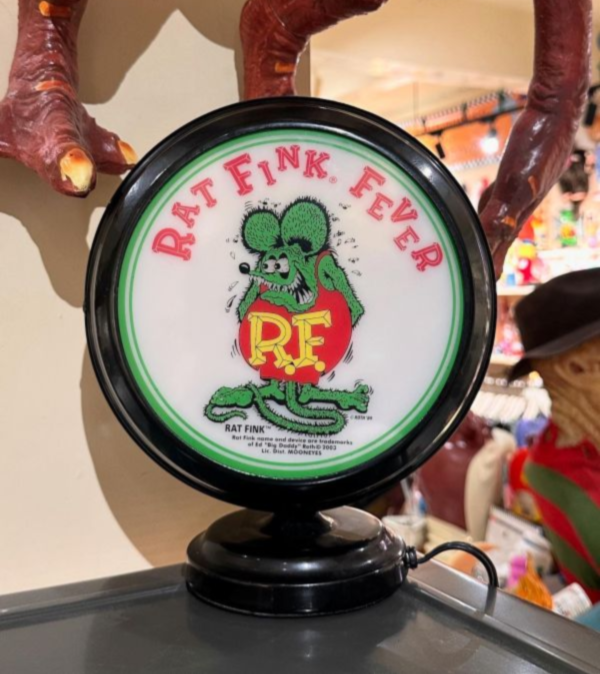 2003年 Rat Fink mini 老美式油頂燈 