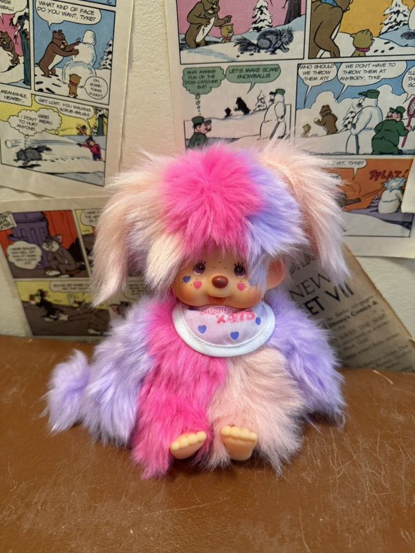 Shinako-chan 475 x Monchhichi 聯名 棉花糖款 