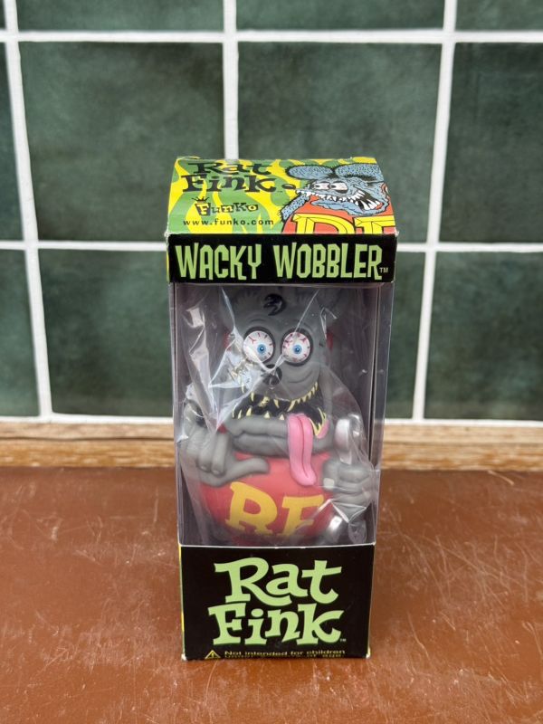 Rat Fink Funko RAT FINK老鼠芬克系列搖頭公仔 