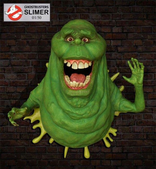 HCG 1:1 Ghostbusters捉鬼敢死隊史萊姆牆面雕塑 105cm 這款獨家限量版史萊姆 全球限量50隻 