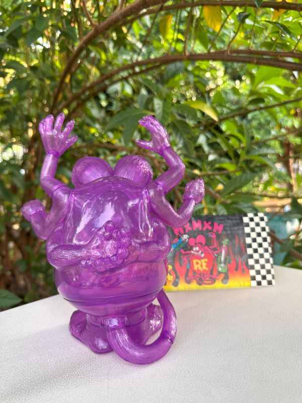 Rat Fink x MxMxMx x Blackbook設計師聯名 透紫阿修羅 