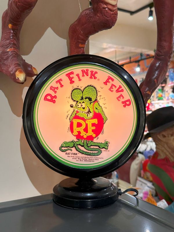 2003年 Rat Fink mini 老美式油頂燈 