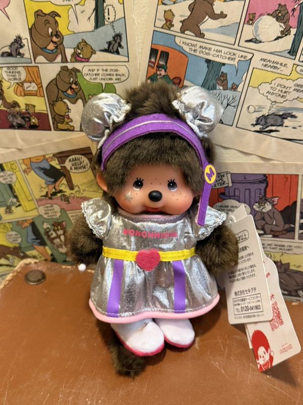 [日本限定] 裝著太空裝 偶像明星 Monchhichi 玩偶 