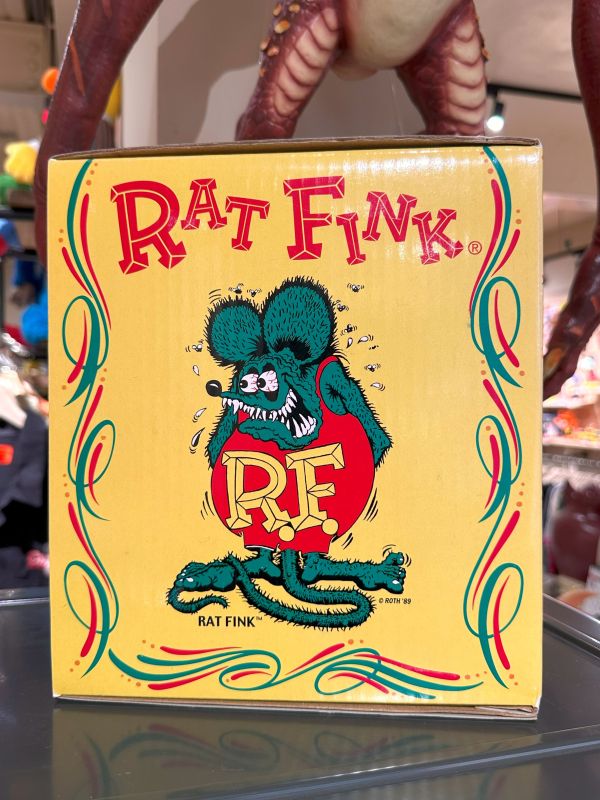 2004年 Rat Fink doll 芬克老鼠公仔 聖誕款 