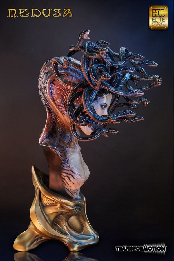 2016年 Elite Creature Collectibles 蛇髮魔女梅杜莎Medusa胸像 