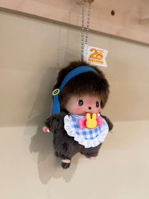 日本 正版 Monchhichi 夢奇奇Idol偶像baby 吊飾鑰匙圈 