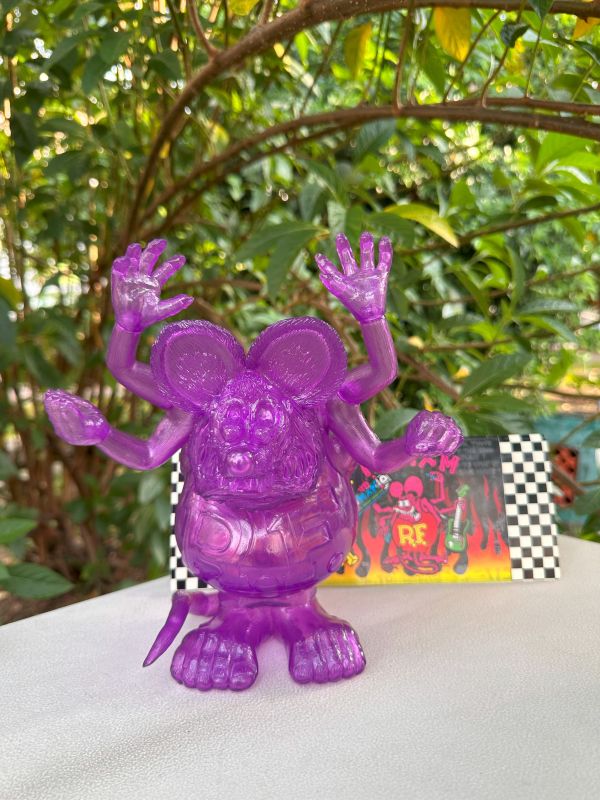 Rat Fink x MxMxMx x Blackbook設計師聯名 透紫阿修羅 