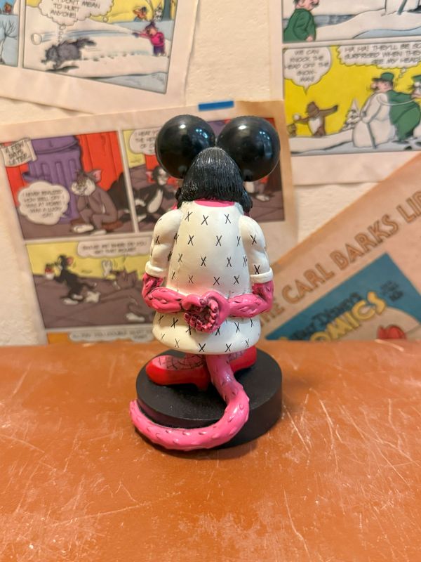 2008年 Rat Fink Cup Cake Nodding doll 醜米妮 
